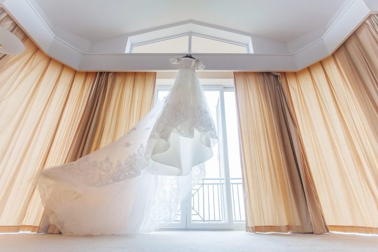 The dress, waiting by the window